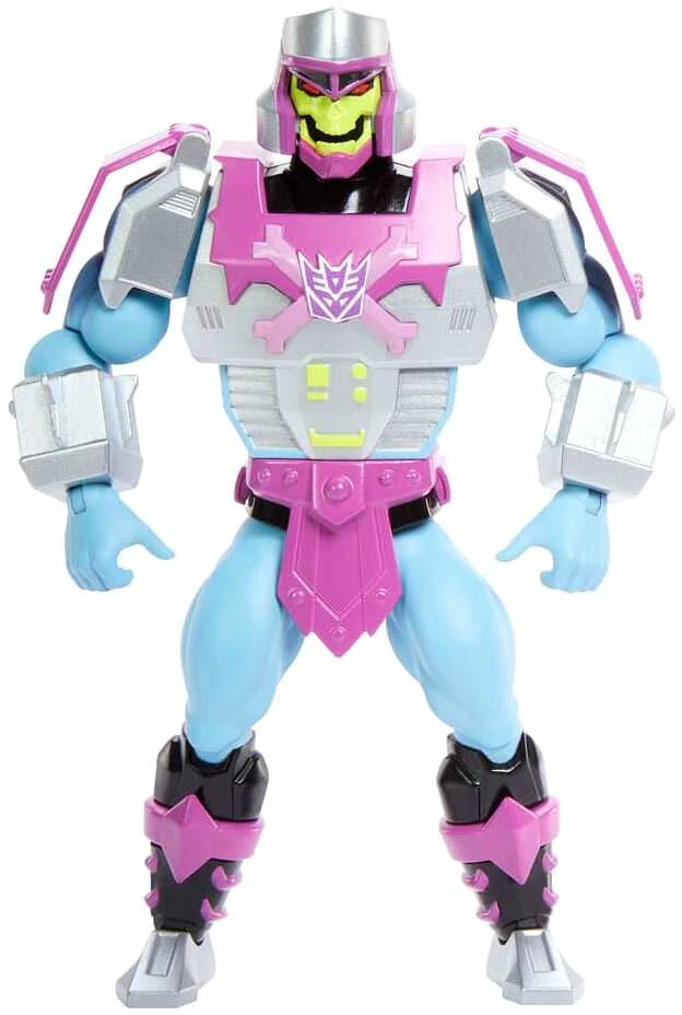 Mattel Masters of the Universe x Transformers Megatron Armor Skeletor figure 14cm