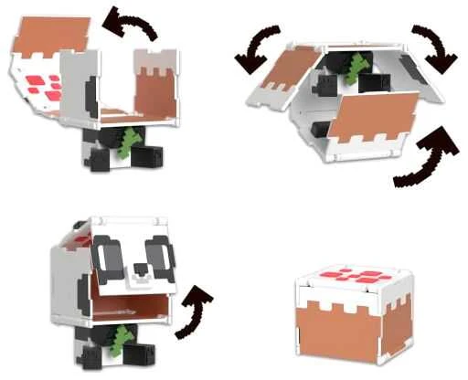 Mattel MINECRAFT figūrėlė – Flipping Fings (HTL43)