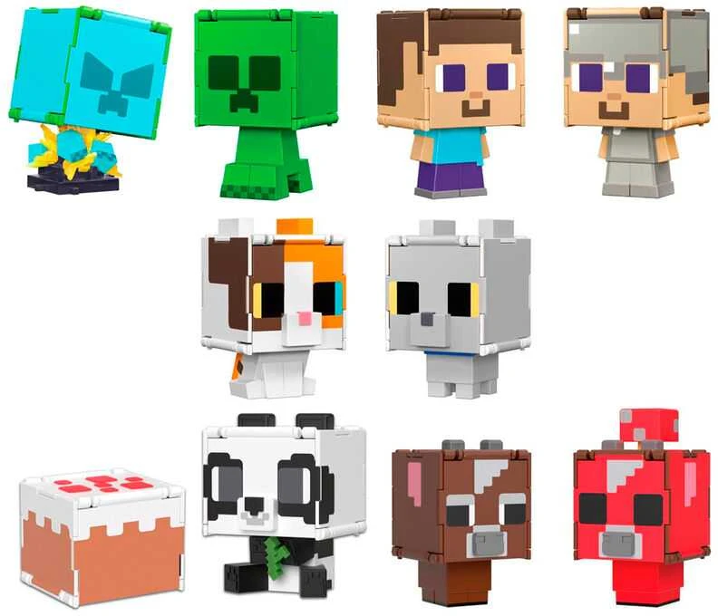 Mattel MINECRAFT figūrėlė – Flipping Fings (HTL43)