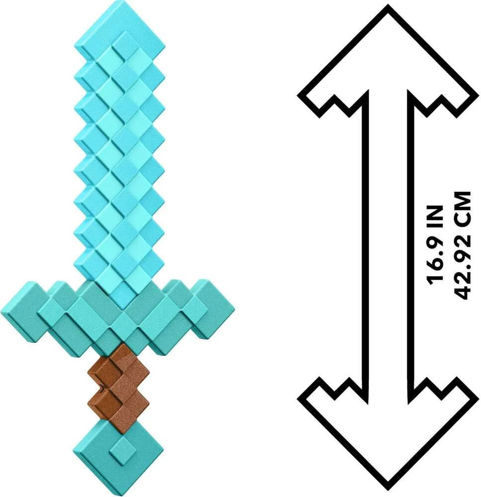 Mattel MINECRAFT deimantų kardas (JLJ39)