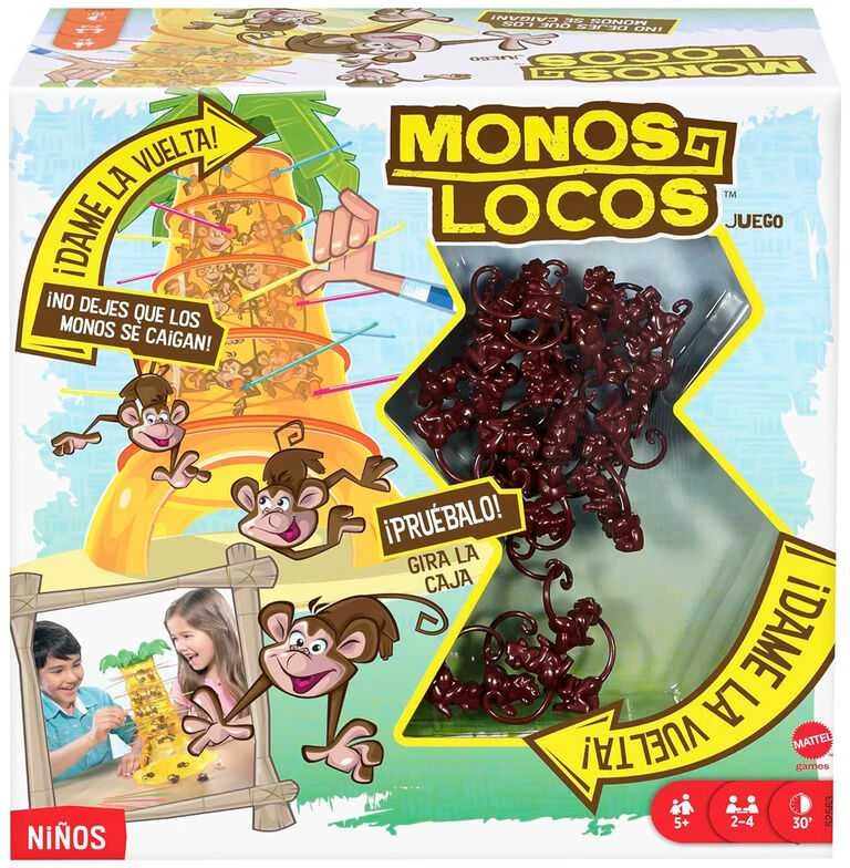 Mattel stalo žaidimas Beždžionėlės akrobatės Tumblin' Monkeys 52563