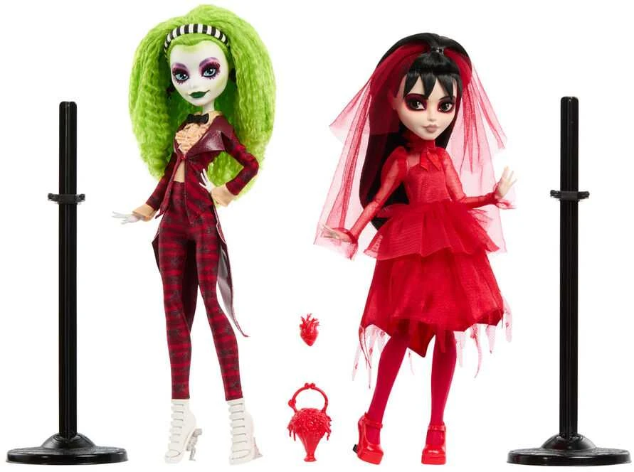 Mattel Monster High Skullector Beetlejuice Beetlejuice - Betelgeuse i Lydia Deetz (HYV96)