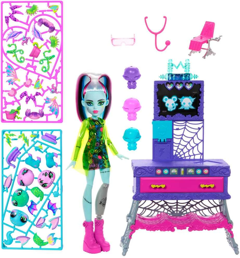 Lėlė Monster High Frankie Stein MAKE-A-MONSTER JBF18