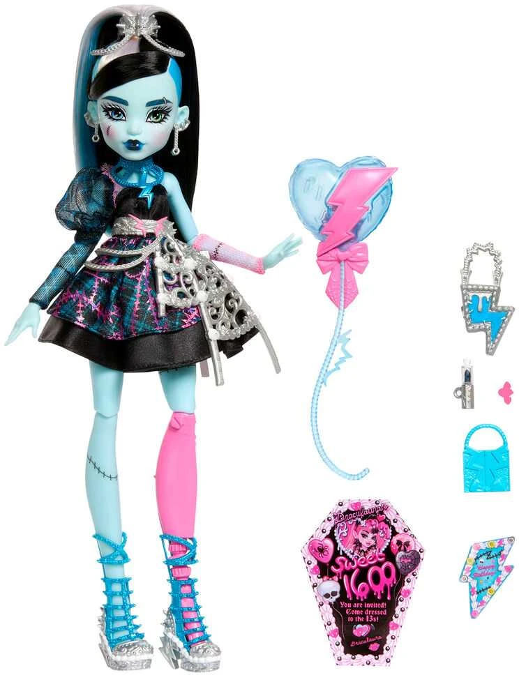 Mattel MONSTER HIGH SWEET BIRTHDAY lėlė Frenkė (JBG75)