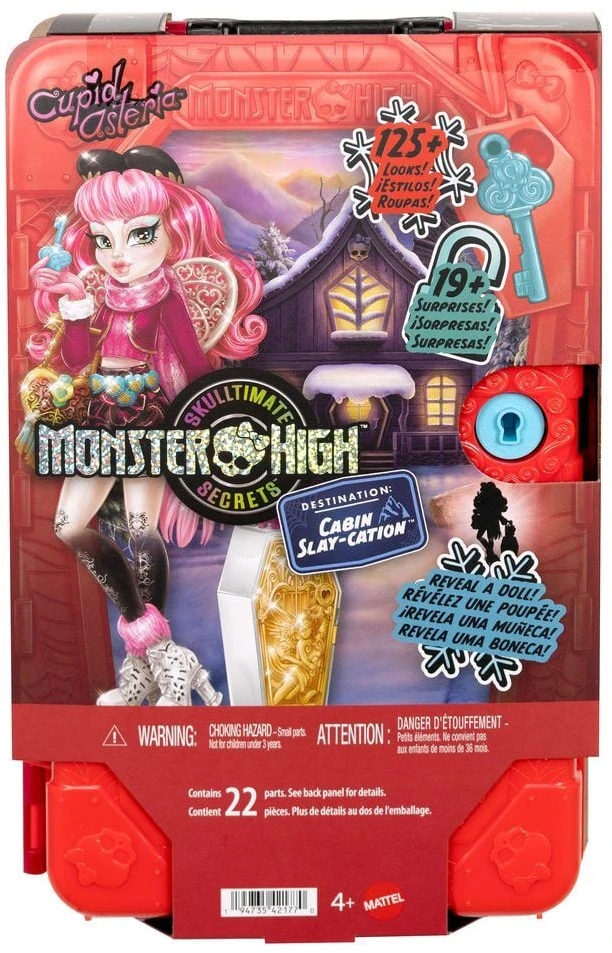 Mattel MONSTER HIGH SKULLTIMATE Cupid rinkinys - Cabin Escape serija (JMG66)