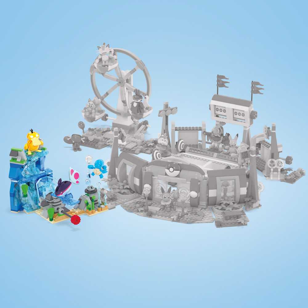 Mattel Sourcing MEGA prekės ženklai MEGA Pokemon Wasserabenteuer HXF79 | Tiekimas