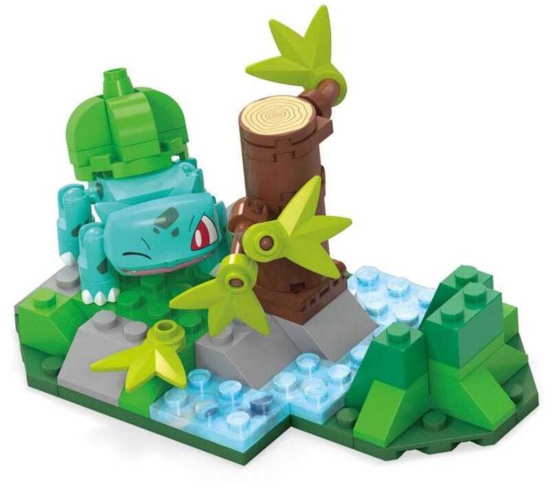 Mattel Mega Construx Blocks Pokemon Bulbasaur Forest Fun