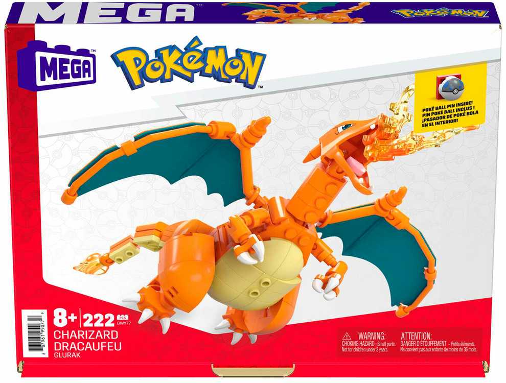 Mattel „Mega Construx Pokemon“ rinkinys „Charizard“