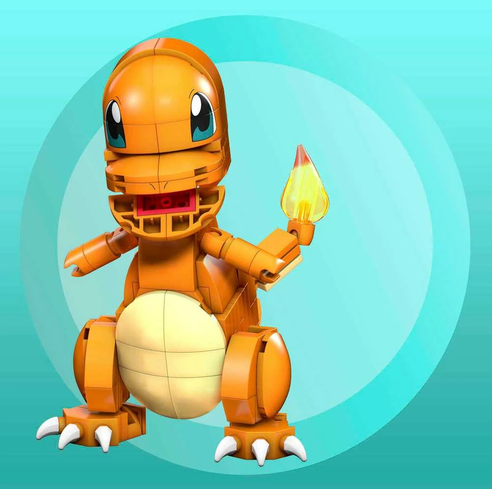 Mattel MEGA CONSTRUX POKEMON rinkinys – Charmander (GKY96)