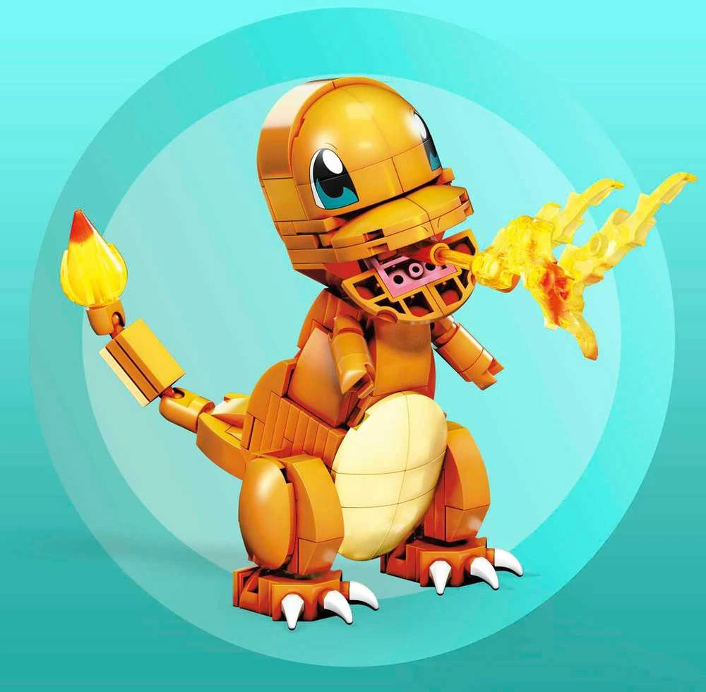 Mattel MEGA CONSTRUX POKEMON rinkinys – Charmander (GKY96)