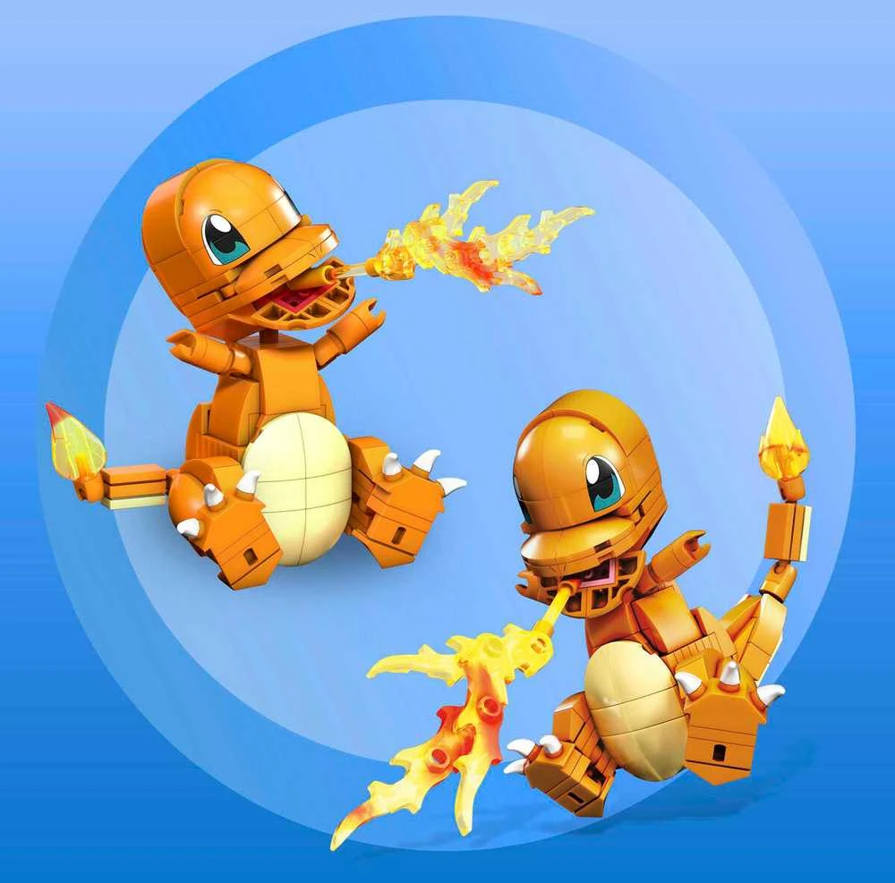 Mattel MEGA CONSTRUX POKEMON rinkinys – Charmander (GKY96)