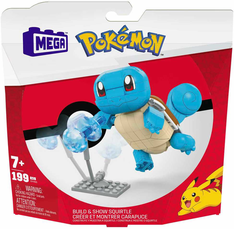 Mattel MEGA CONSTRUX POKEMON rinkinys – Squirtle (GYH00)