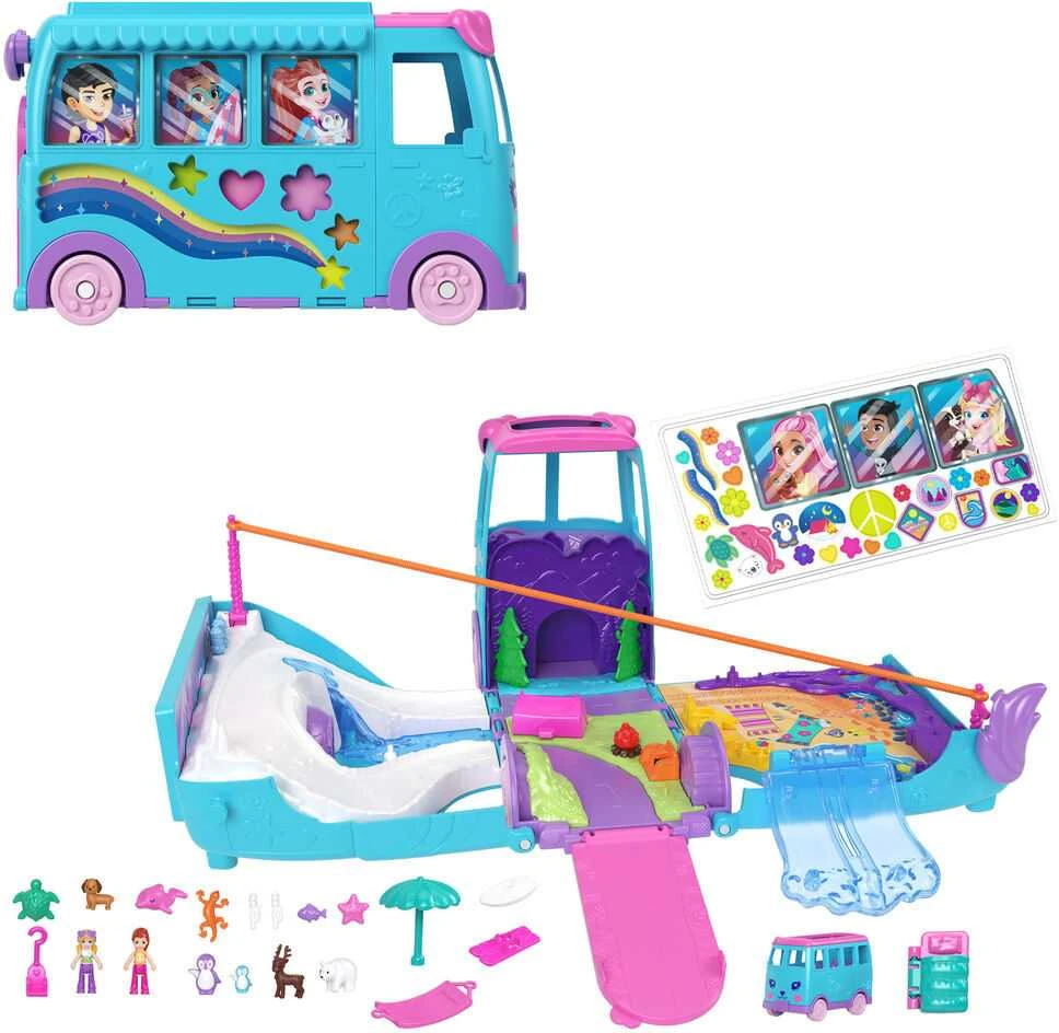 Pet Mobile Adventure žaidimų rinkinys JCC22 Polly Pocket