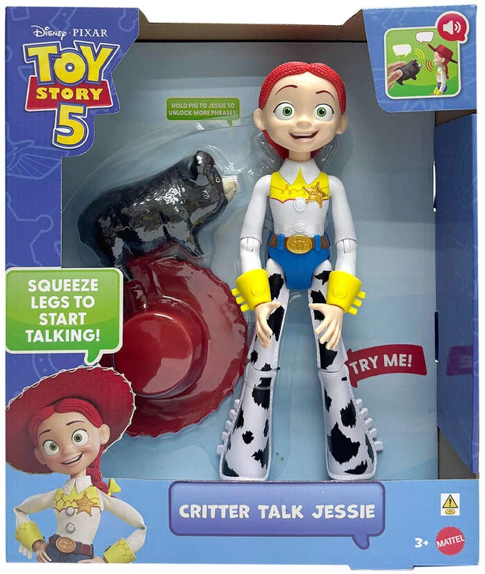 Mattel Spanish Disney Pixar Toy Story 5 Jessie Deluxe figure 30cm
