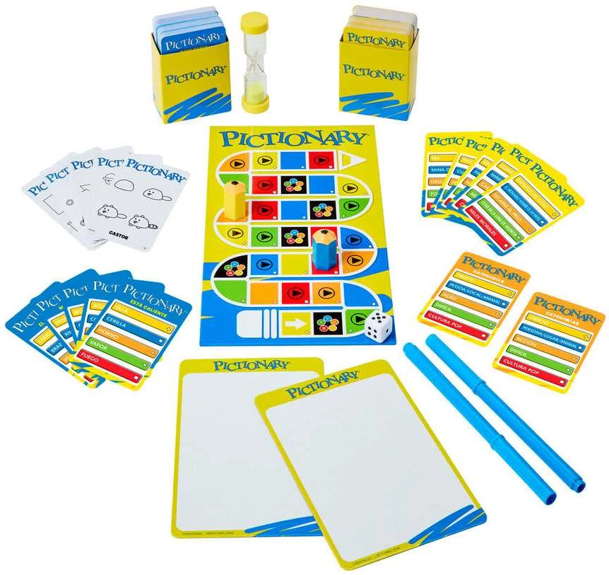 Mattel Spanish Pictionary board game