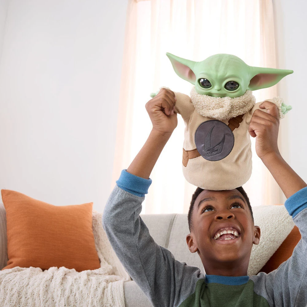 Mattel STAR WARS interaktyvus pliušinis žaislas Grogu (JKN44)