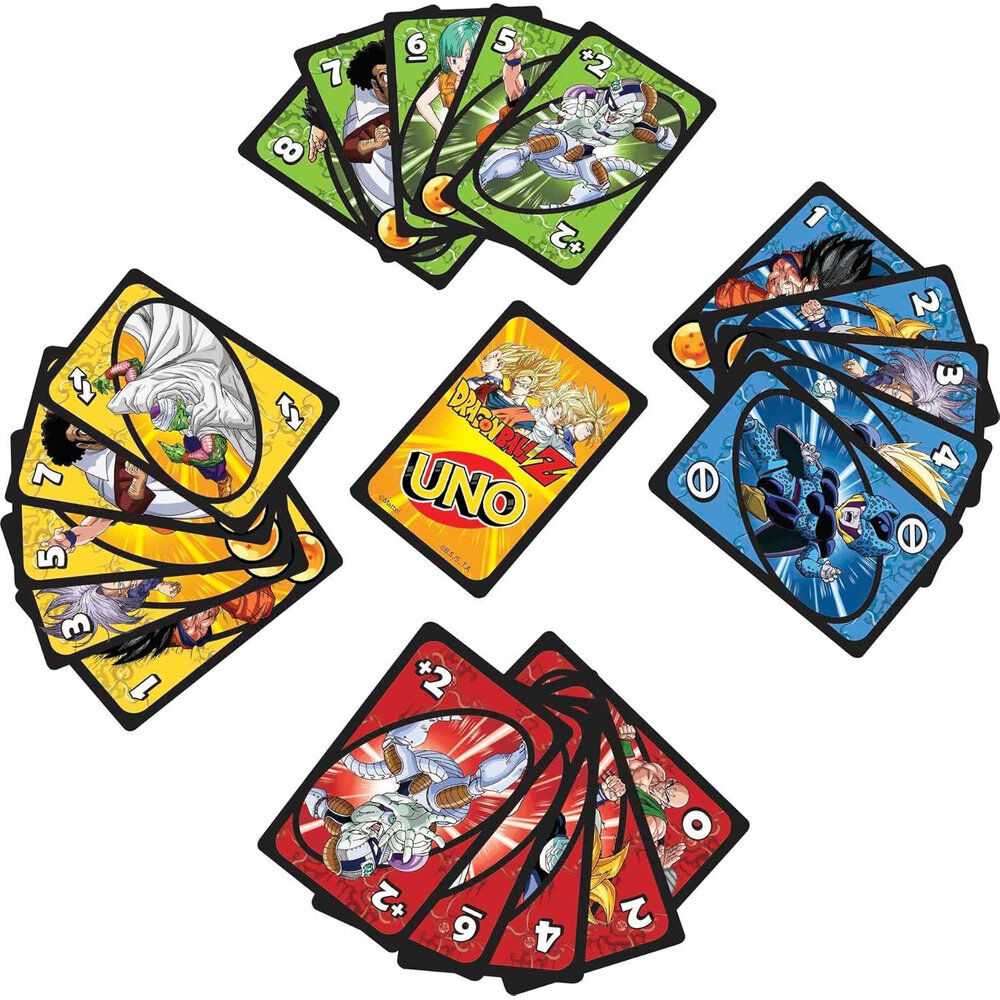 Mattel UNO Dragon Ball Z card game