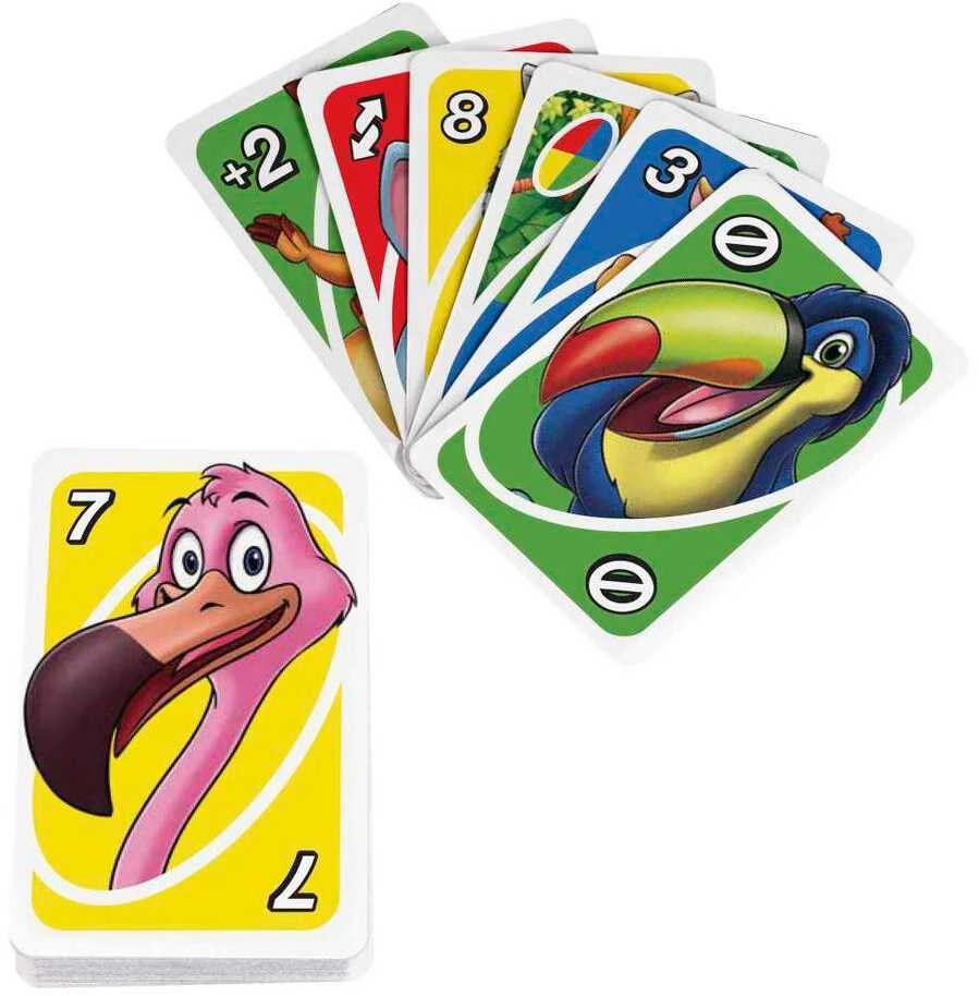 Mattel Uno kortos mažiesiems