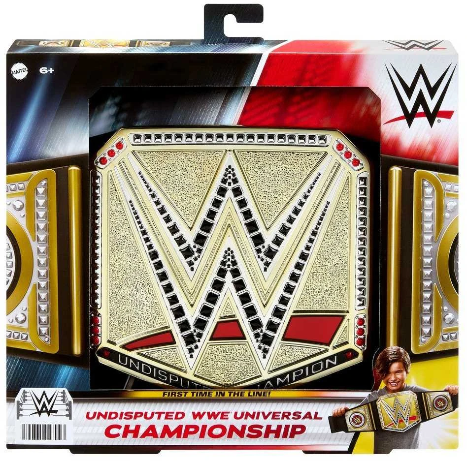 Mattel WWE UNDISPUTED UNIVERSAL čempiono diržas (HYJ35)