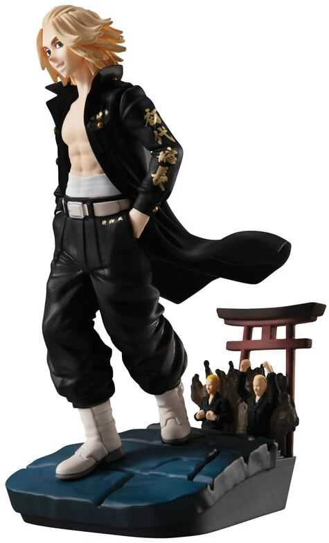Megahouse Toman Heroic Scenes Tokyo Revengers Series Petitrama pack 4 figures 8cm