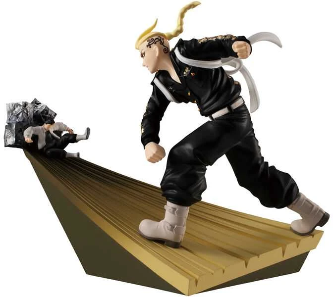 Megahouse Toman Heroic Scenes Tokyo Revengers Series Petitrama pack 4 figures 8cm