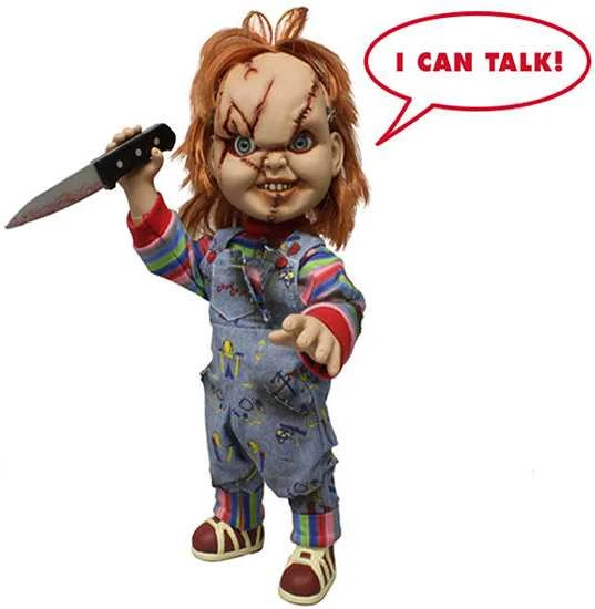 Mezco Toys Chucky Child's Play talking figure 38cm