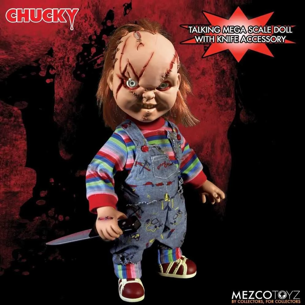 Mezco Toys Chucky Child's Play talking figure 38cm