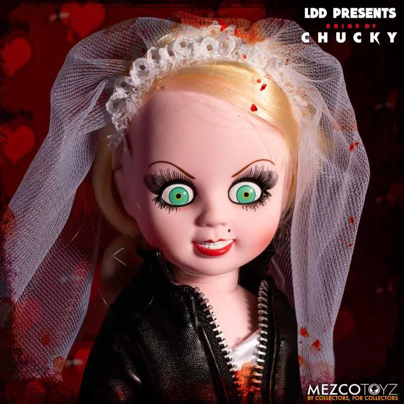 Mezco Toys Living Dead Dolls Chucky and Tifanny pack 2 figures 25cm