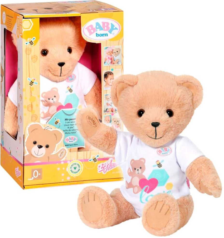 MGA Baby Born Baltas Bear plush doll 36cm