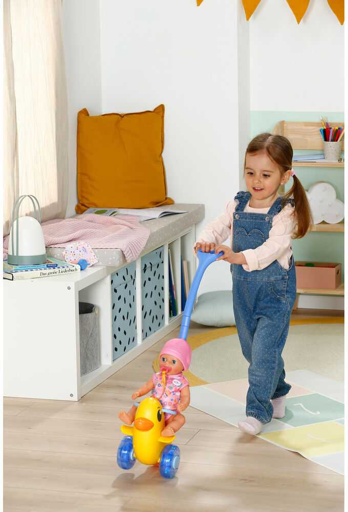 MGA Baby Born Lena doll + Berta Duckling 36cm