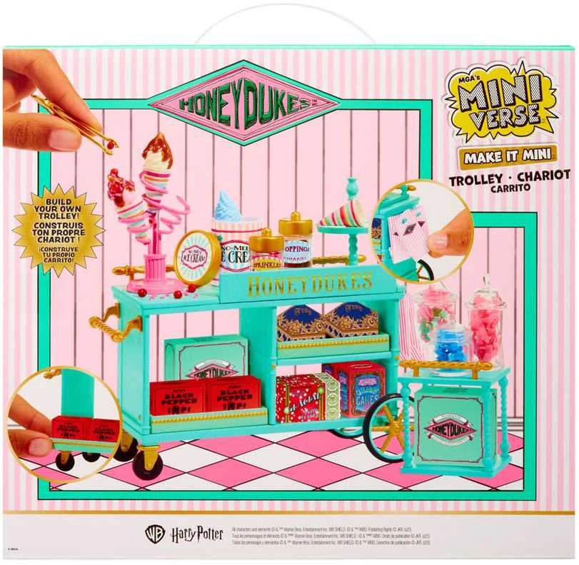 MGAs Miniverse – Make It Mini Harry Potter Honeydukes žaidimų rinkinys 523734‑EUC