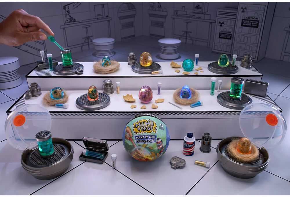 MGA Miniverse Mini Jurassic World rinkinys (522553/522546)