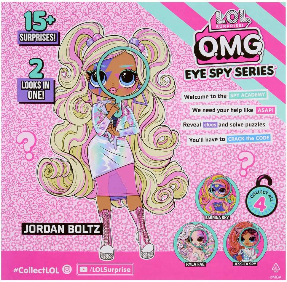 Lėlytė MGA L.O.L. SURPRISE EYE SPY OMG