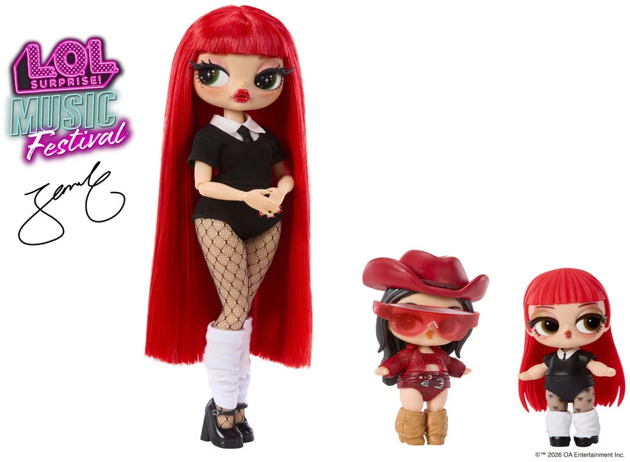 MGA L.O.L Surprise O.M.G. Music Festival Jennie doll