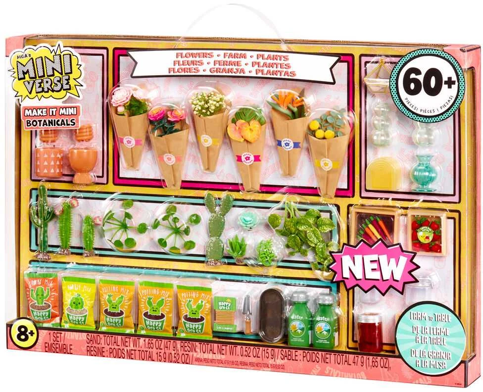 MGA MINIVERSE Žaidimų rinkinys Botanicals