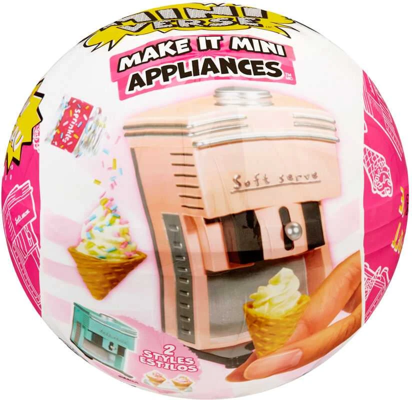 Žaislų rinkinys vaikams MGAs Miniverse Make It Mini Appliances Serija 2 523444 EUC