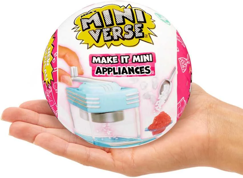 Žaislų rinkinys vaikams MGAs Miniverse Make It Mini Appliances Serija 2 523444 EUC