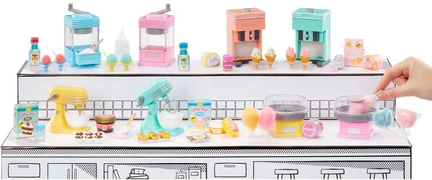 Žaislų rinkinys vaikams MGAs Miniverse Make It Mini Appliances Serija 2 523444 EUC