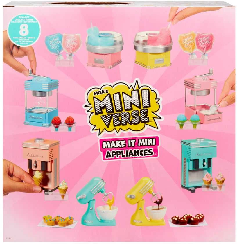 Žaislų rinkinys vaikams MGAs Miniverse Make It Mini Appliances Serija 2 523444 EUC