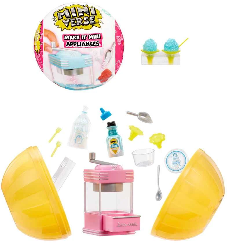 Žaislų rinkinys vaikams MGAs Miniverse Make It Mini Appliances Serija 2 523444 EUC