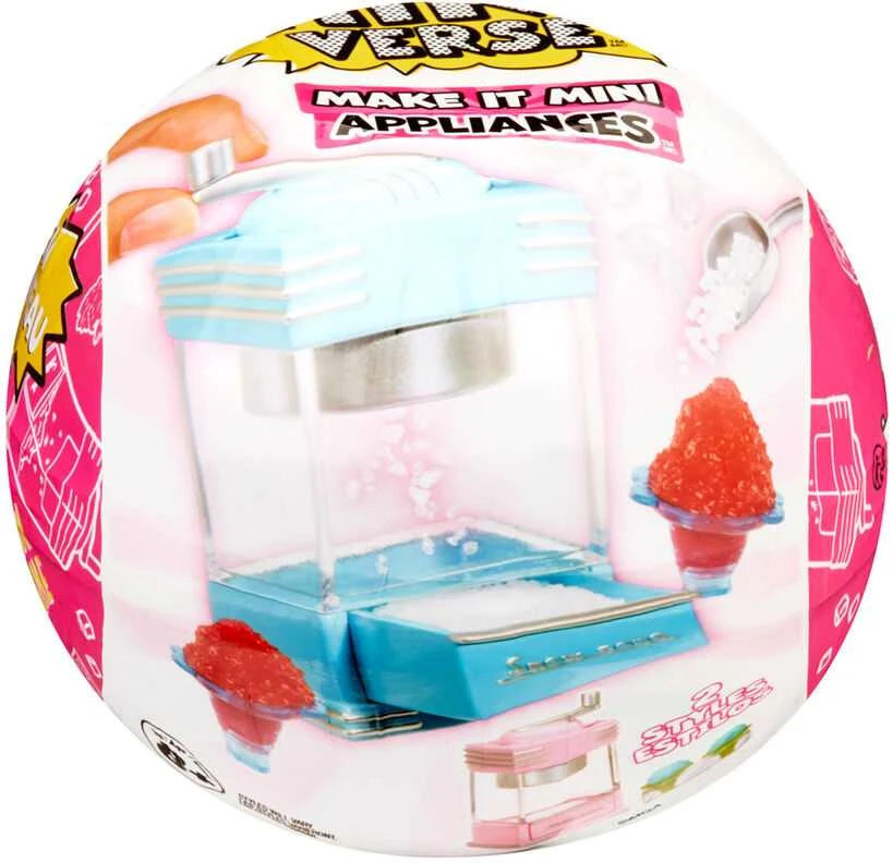 Žaislų rinkinys vaikams MGAs Miniverse Make It Mini Appliances Serija 2 523444 EUC