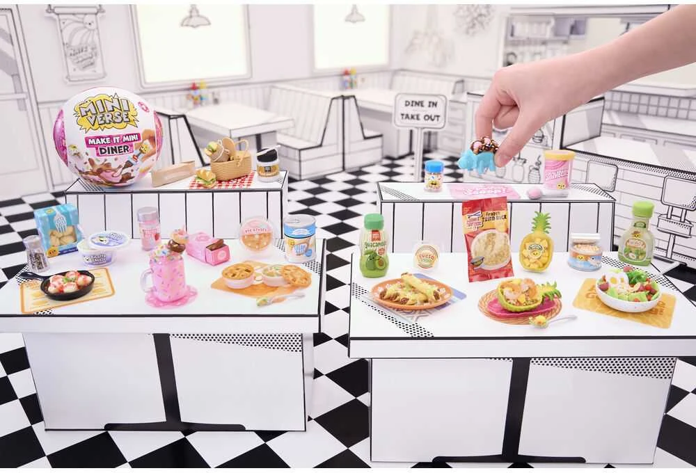 Mini maisto rinkinys MGAs Miniverse Make It Mini Food Diner S4