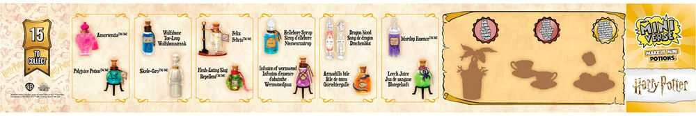 MGA Mini Eliksyrų Magija Harry Potter kūrybinis rinkinys vaikams 514763-EUC