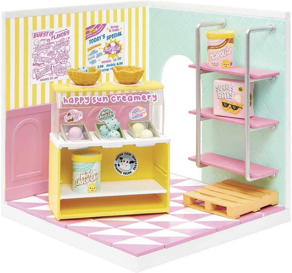MGA Miniverse Make It Mini Spaces Ice Kreminis Parlour playset