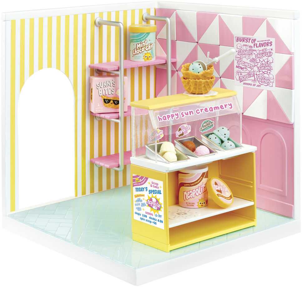 MGA Miniverse Make It Mini Spaces Ice Kreminis Parlour playset