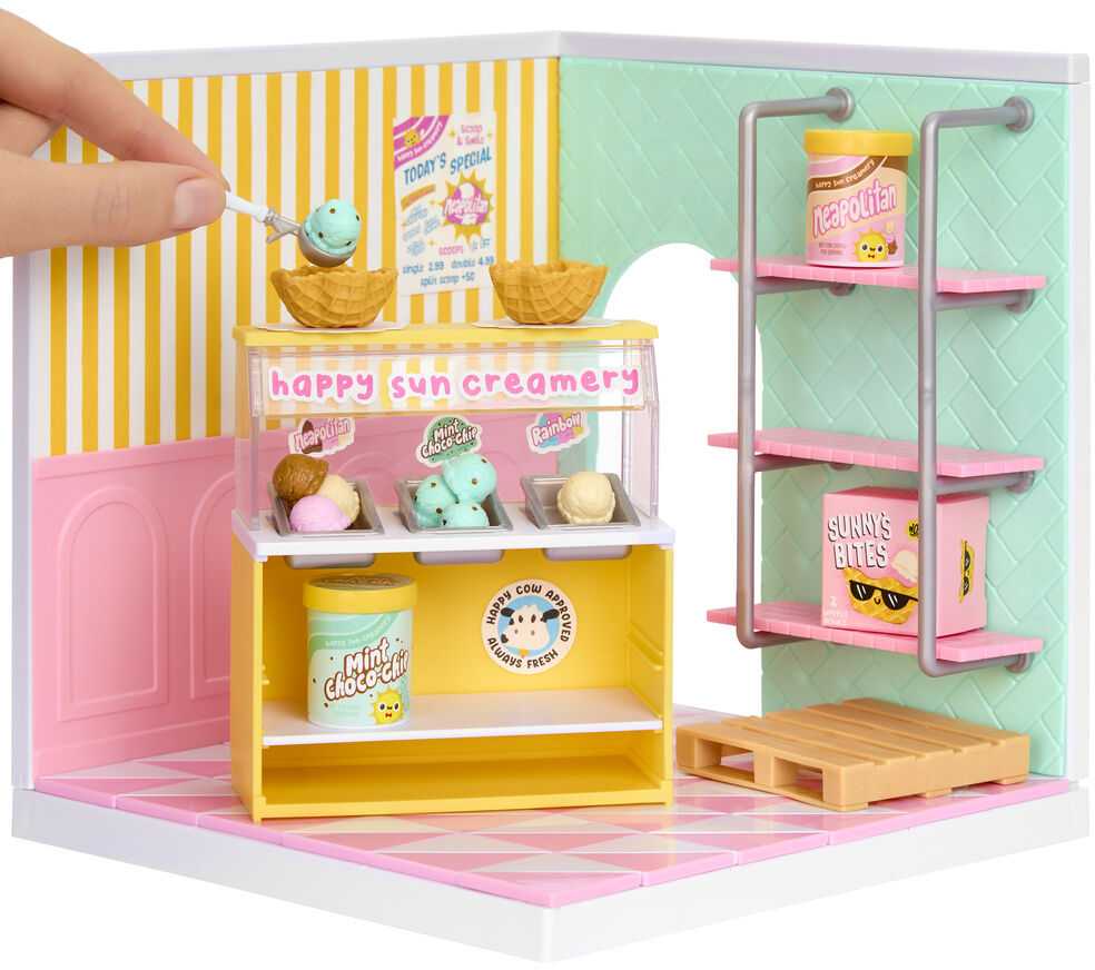 MGA Miniverse Make It Mini Spaces Ice Kreminis Parlour playset