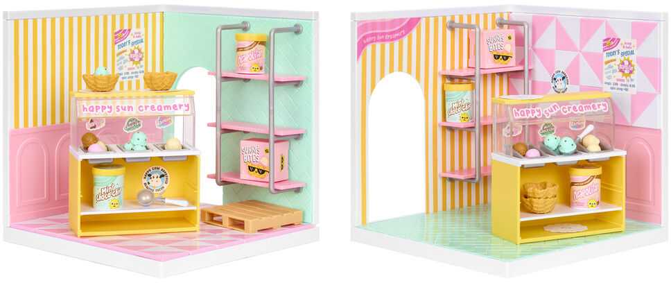 MGA Miniverse Make It Mini Spaces Ice Kreminis Parlour playset