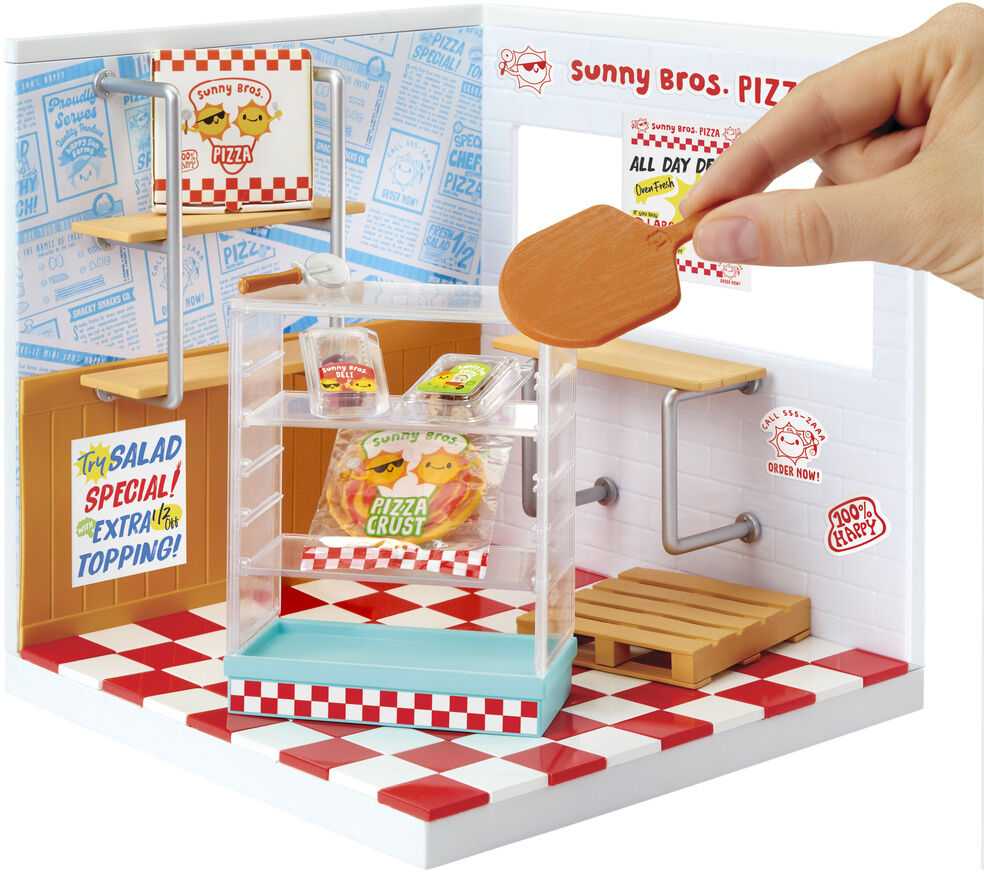 MGA Miniverse Make It Mini Spaces Picerija playset