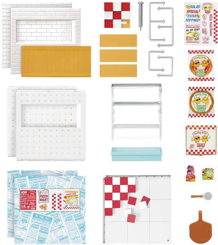 MGA Miniverse Make It Mini Spaces Picerija playset