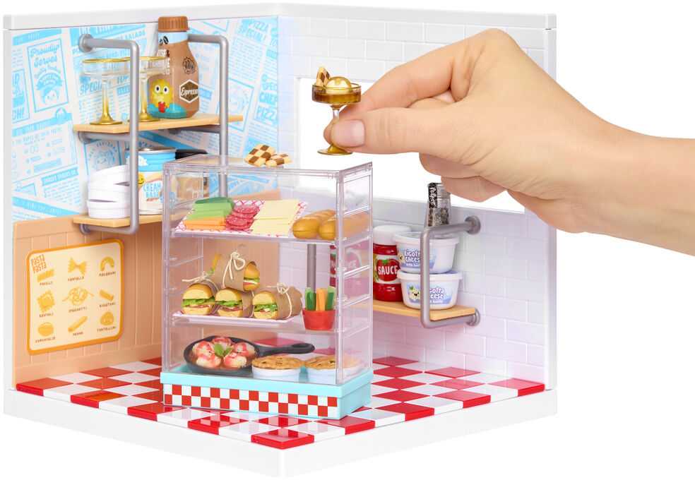 MGA Miniverse Make It Mini Spaces Picerija playset